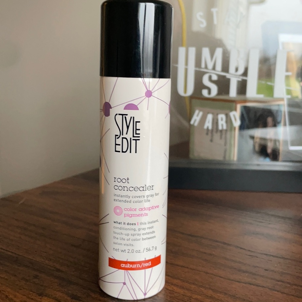 Style edit auburn/red root concealer spray